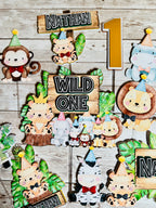 jungle cake topper