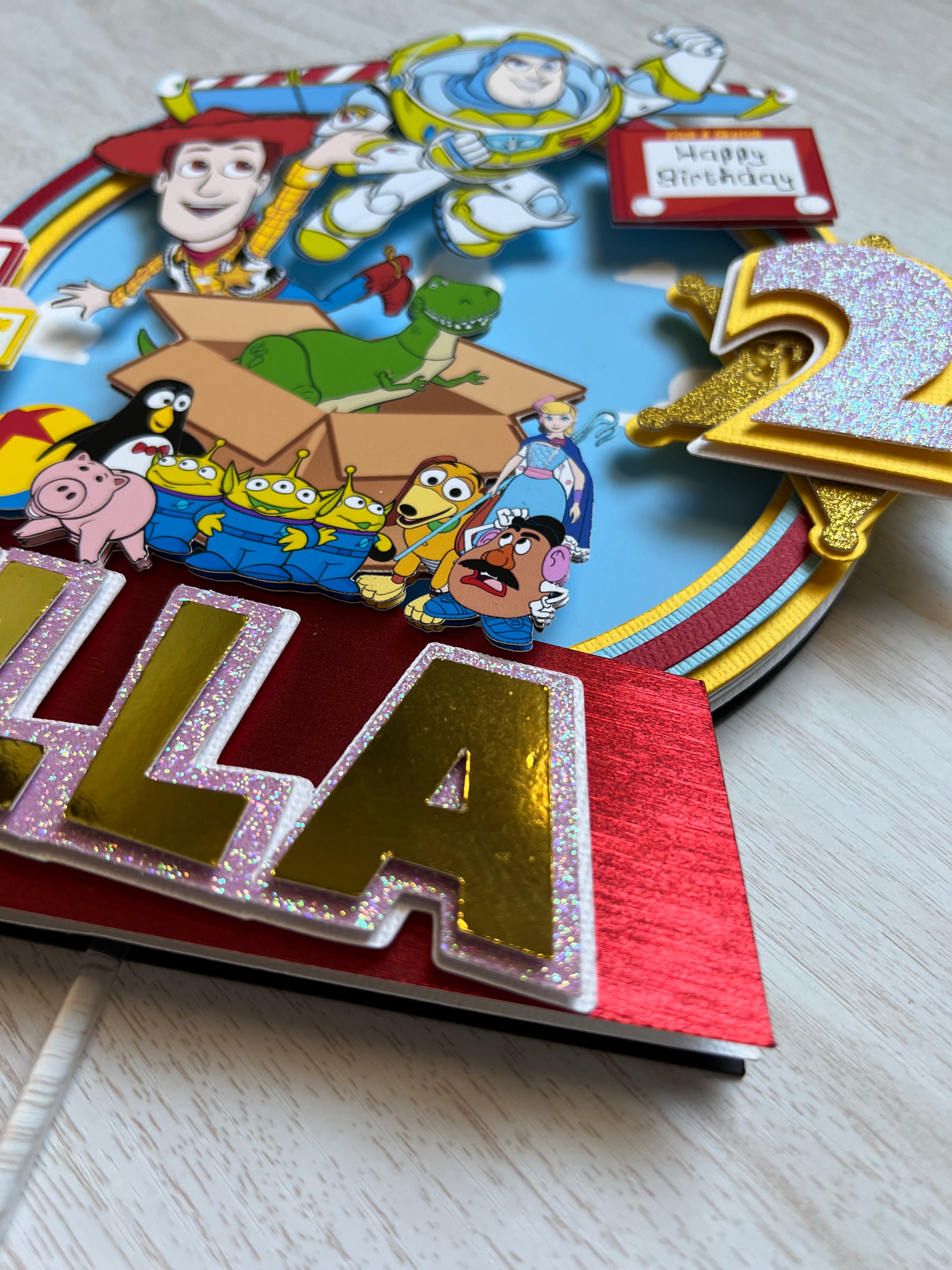 Toy Story cake topper