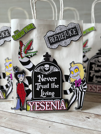 beetlejuice party favor bags