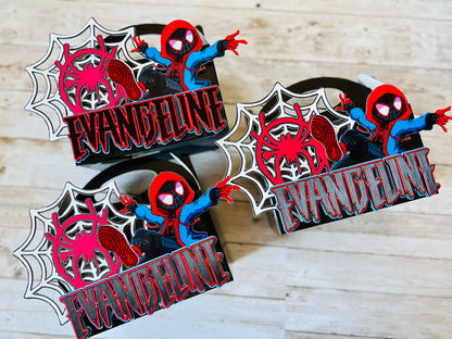 Spiderman party treat boxes