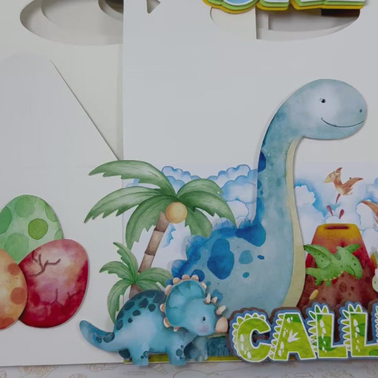Dino favor boxes