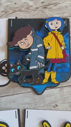 Coraline jones birthday banner