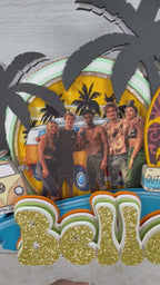 Outer banks cake topper