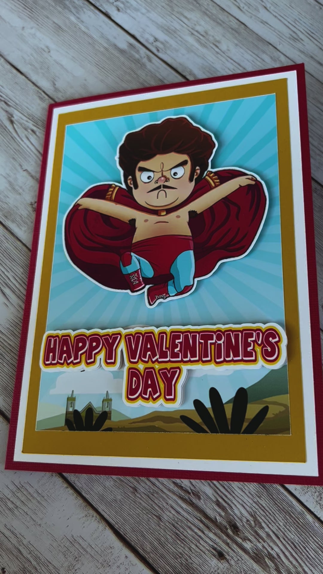 Nacho libre card