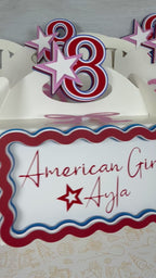 American girl favor boxes