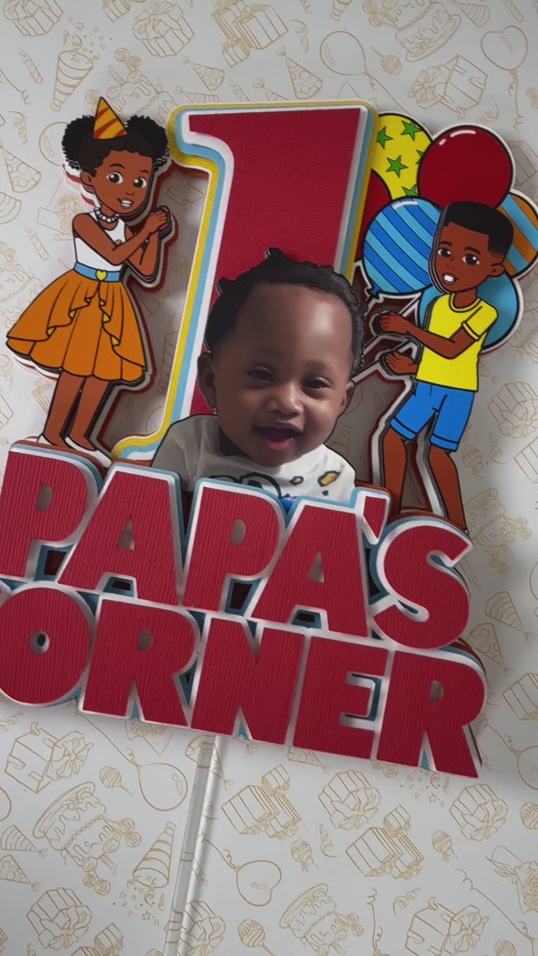 GRACIE'S CORNER CAKE TOPPER