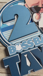 boss baby cake topper