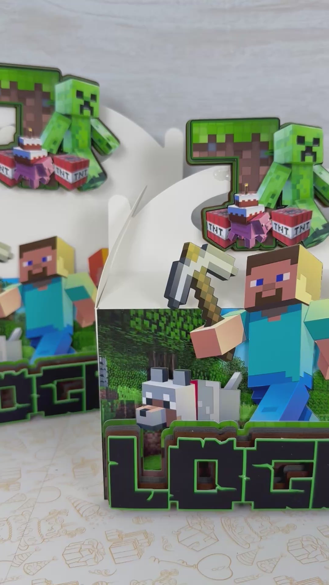 Minecraft favor boxes
