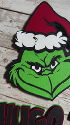 Grinchmas cake topper