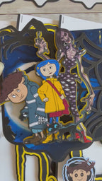 Coraline Birthday Banner