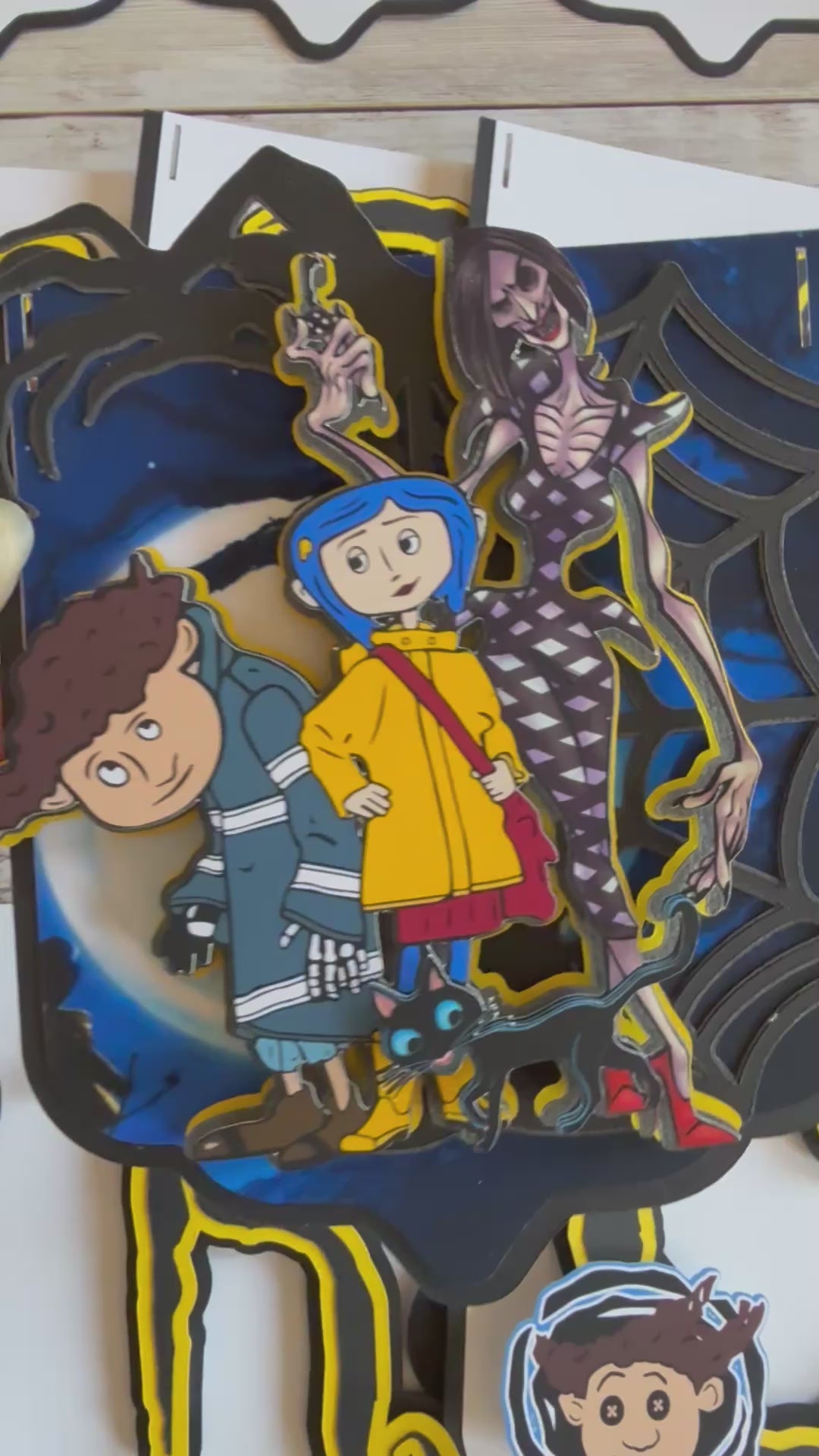 Coraline Birthday Banner