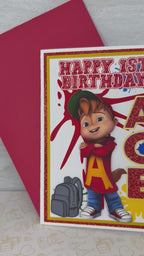 Alvin and the chipmunks card
