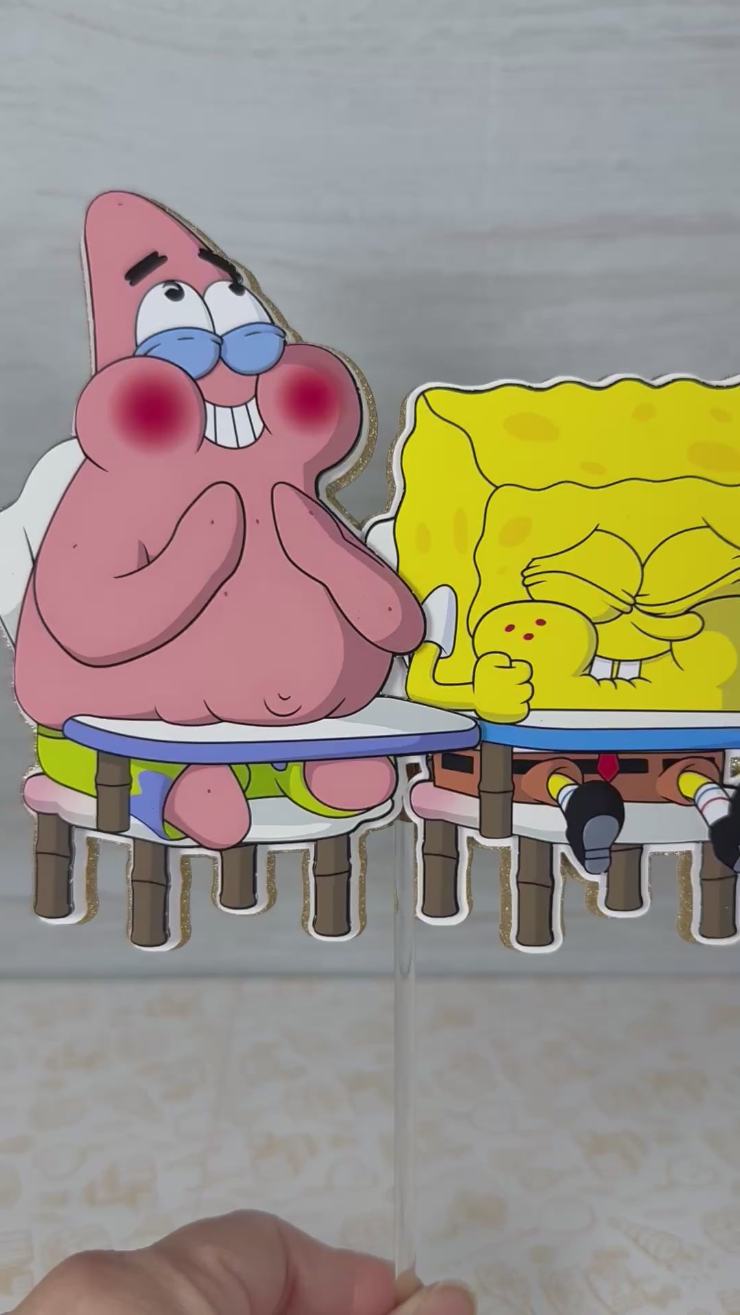 what funnier than 24 cake topper