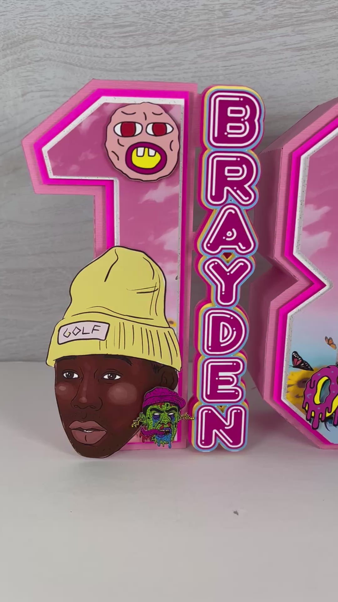 Cherry Bomb 3D Numbers