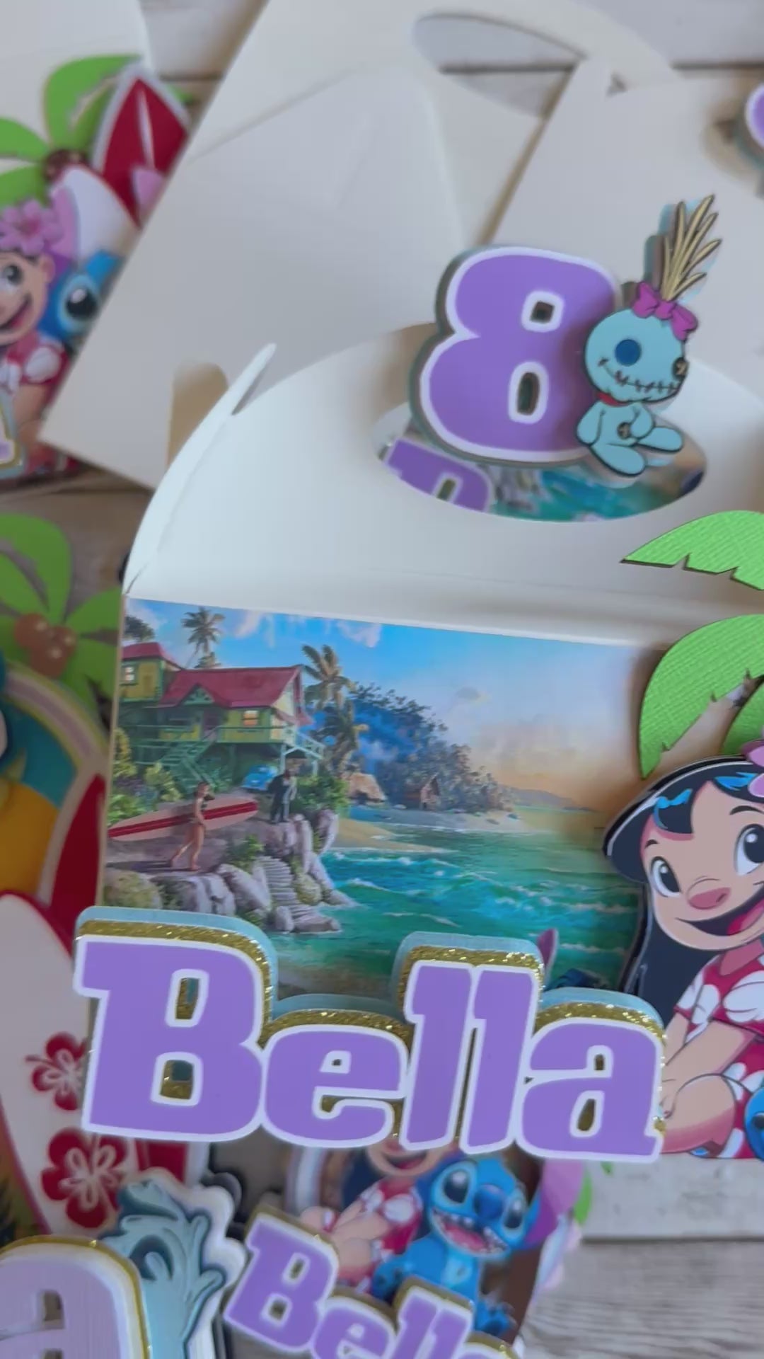 Lilo & Stitch favor boxes