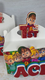 Alvin And The Chipmunks Favor Boxes