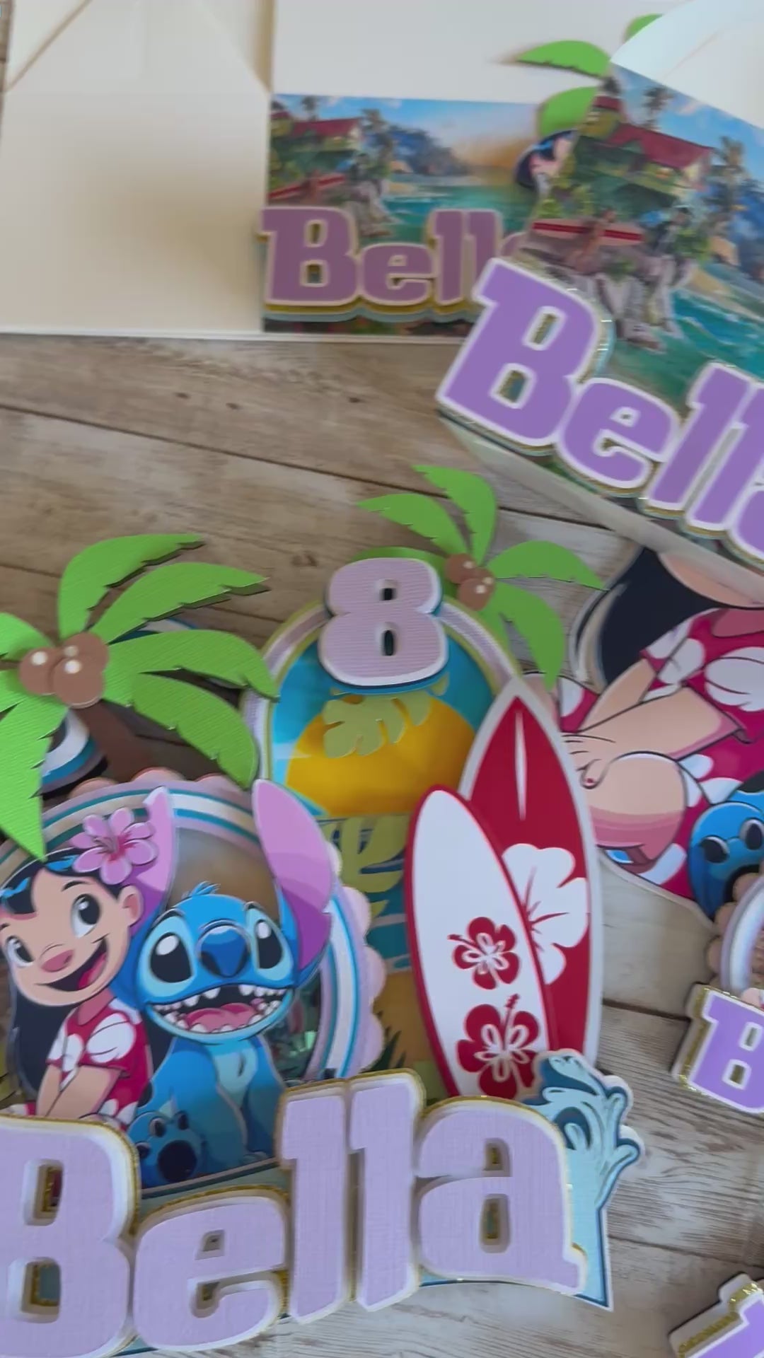 Lilo & Stitch Cake Topper