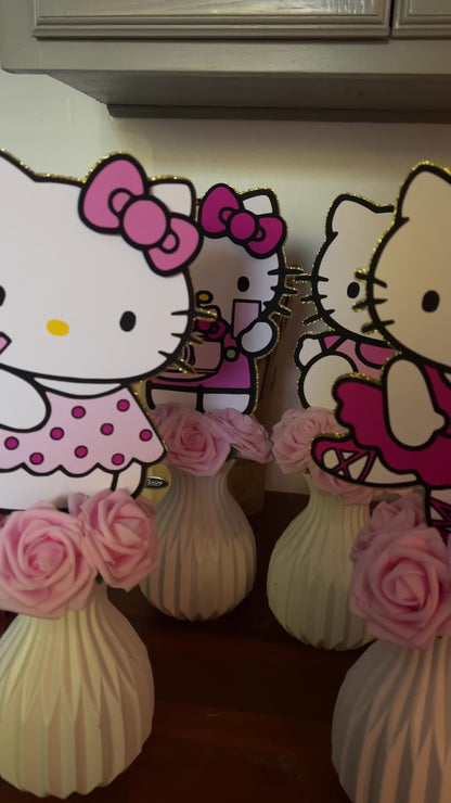 Kitty Cutouts Centerpieces