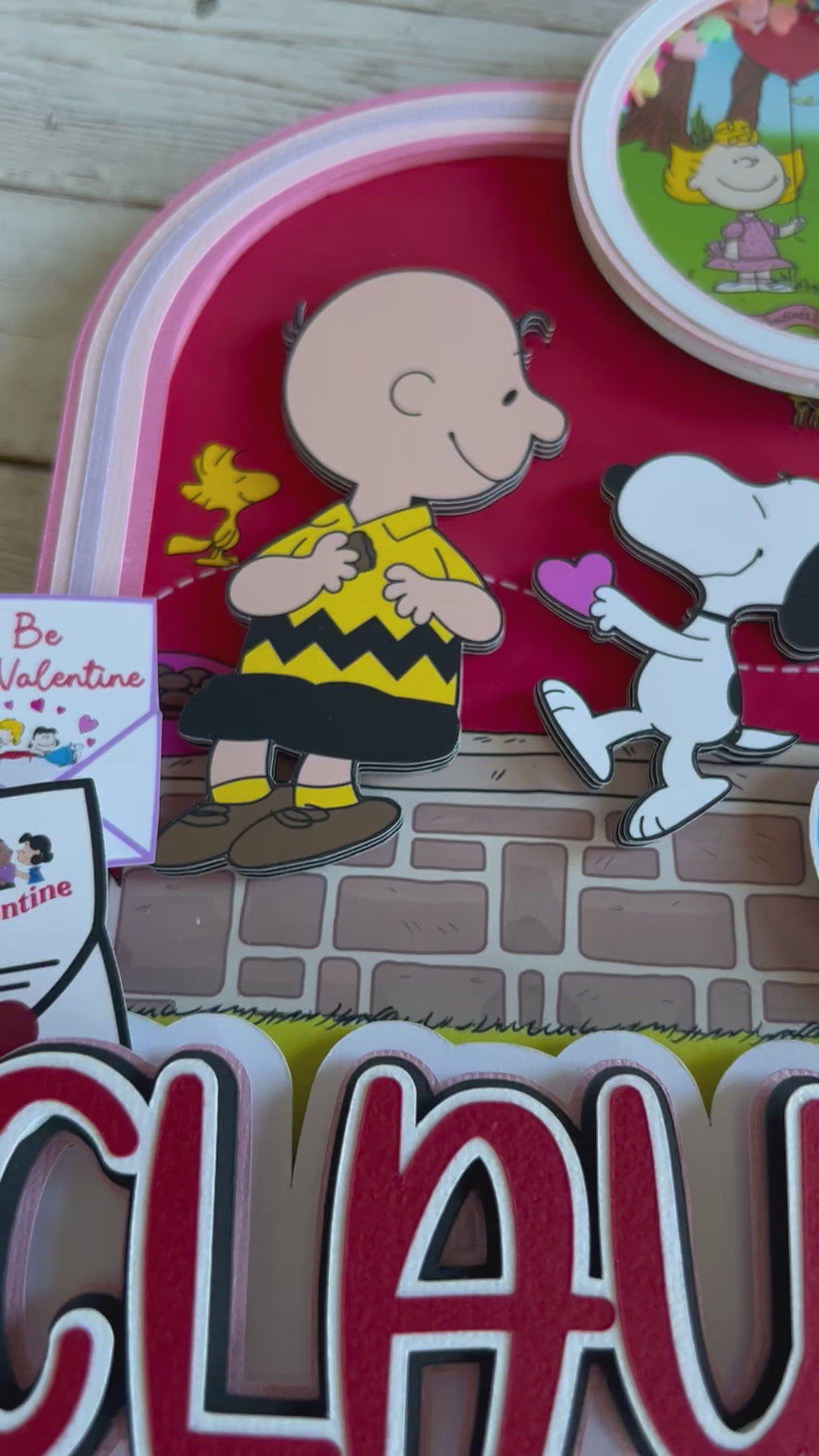 Snoopy cake topper