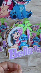 Lilo & Stitch Cupcake Toppers