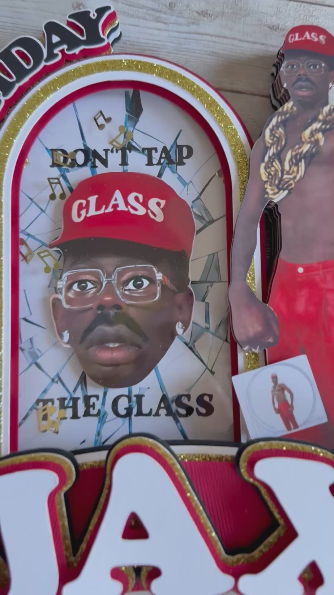 Tyler the creator cake topper