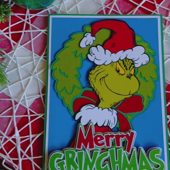 Merry Christmas Grinch card