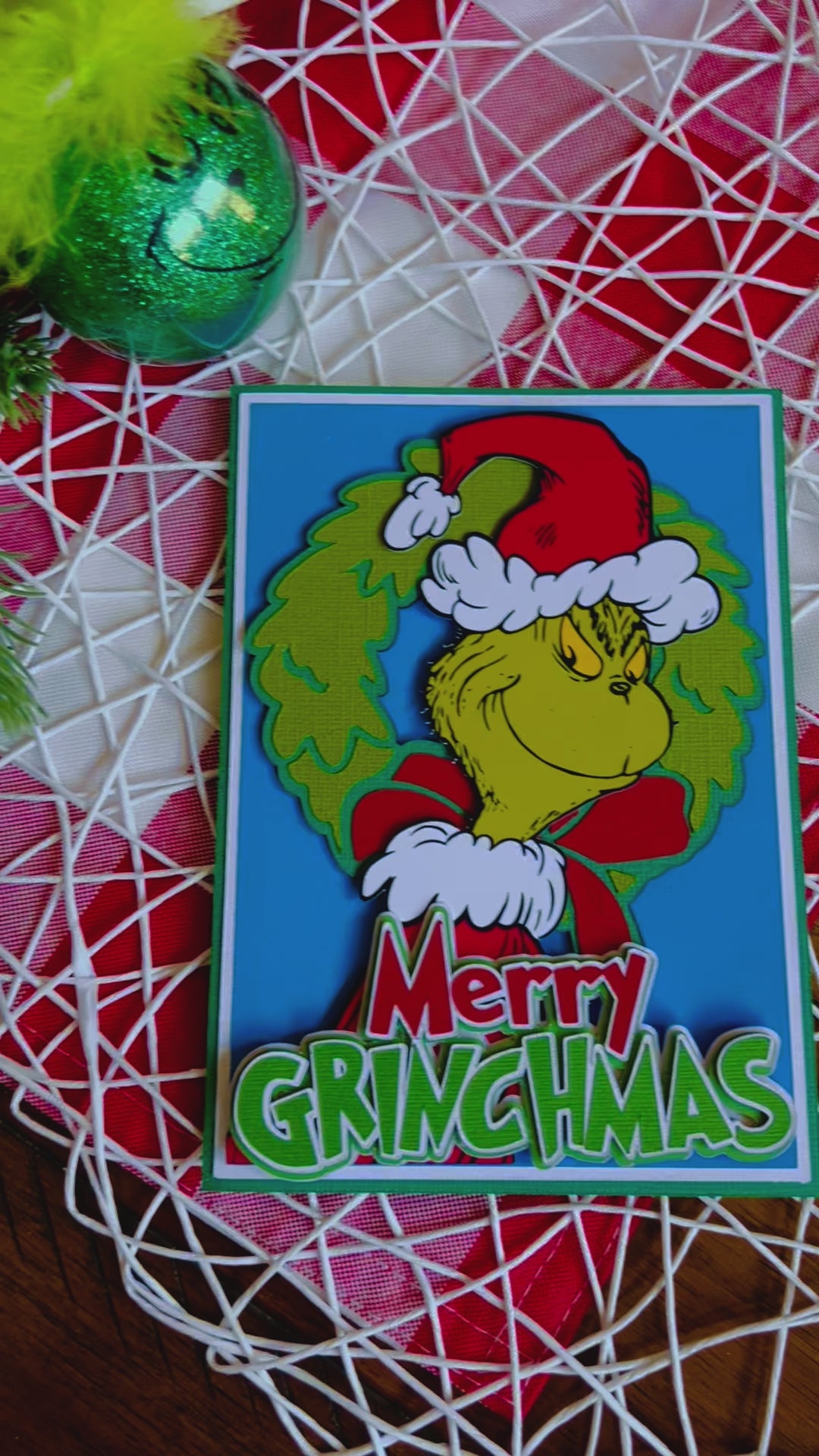 Merry Christmas Grinch card