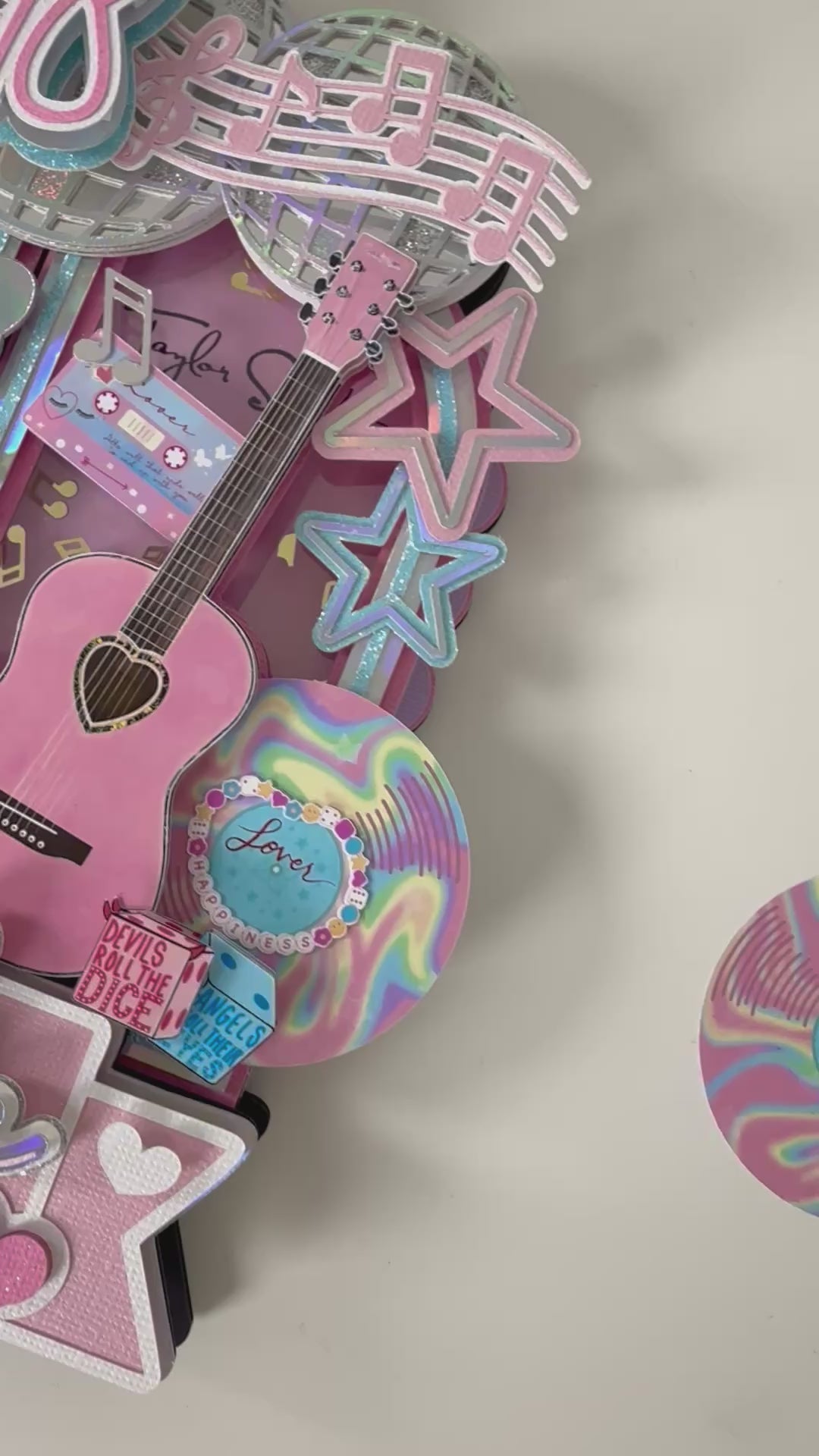 Taylor Swift cake topper