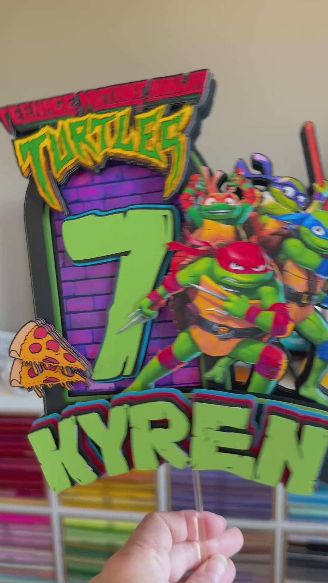 Turtles Cake Topper