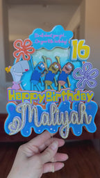 Boys Who Cry Cake Topper