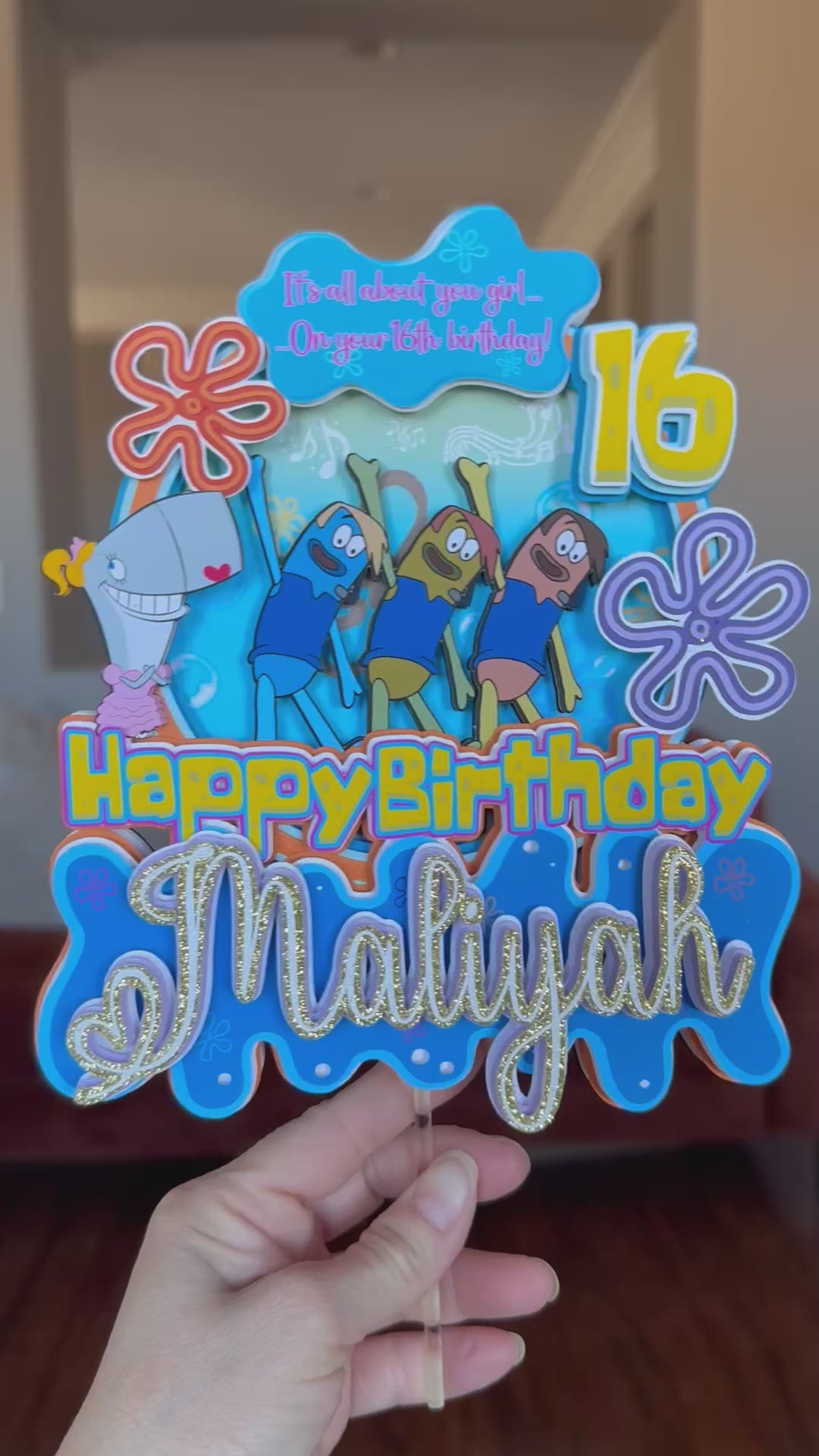 Boys Who Cry Cake Topper