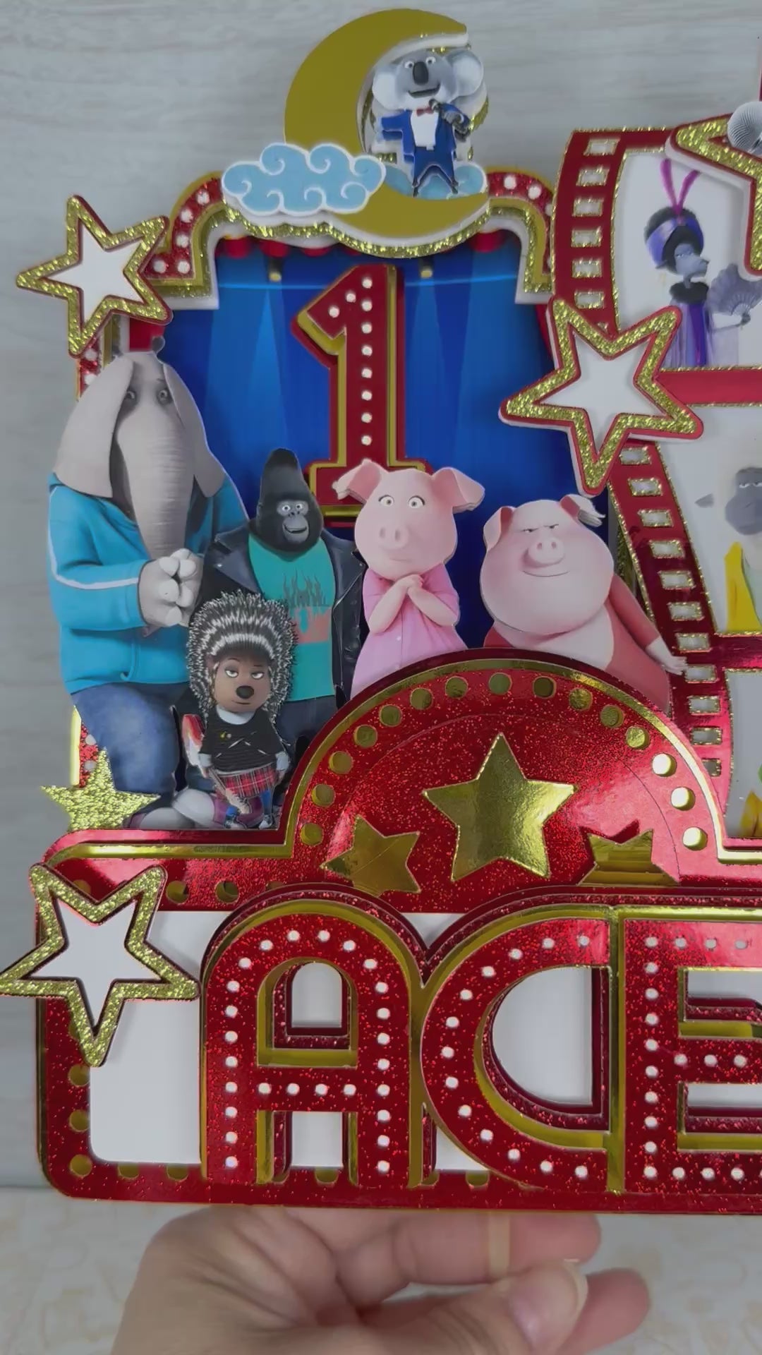Sing The Movie Cake Topper