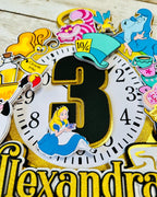 wonderland cake topper