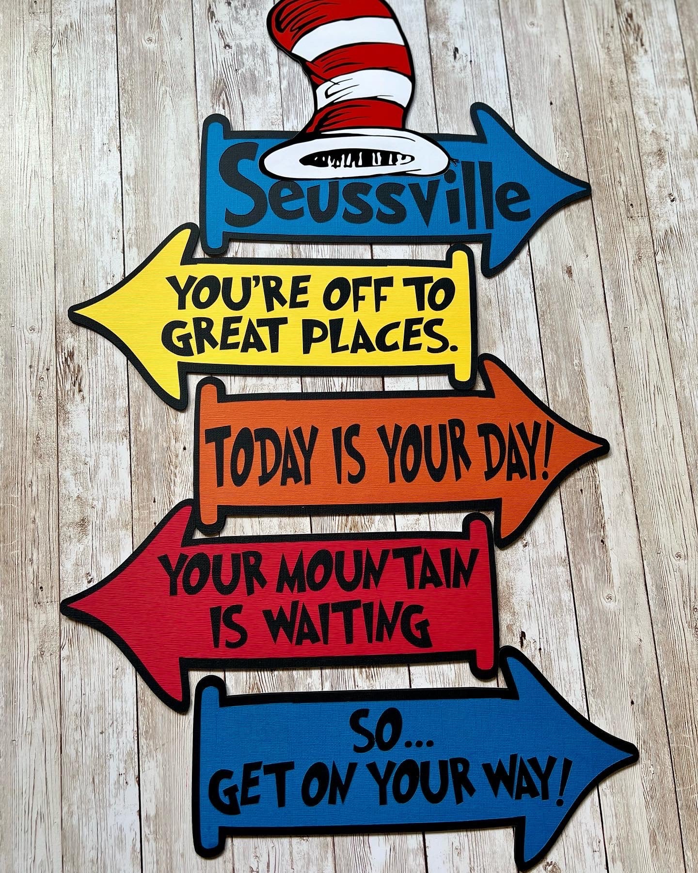 seussville Quote Signs