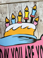 happy birthday party signs