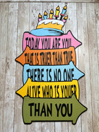 happy birthday dr Seuss signs