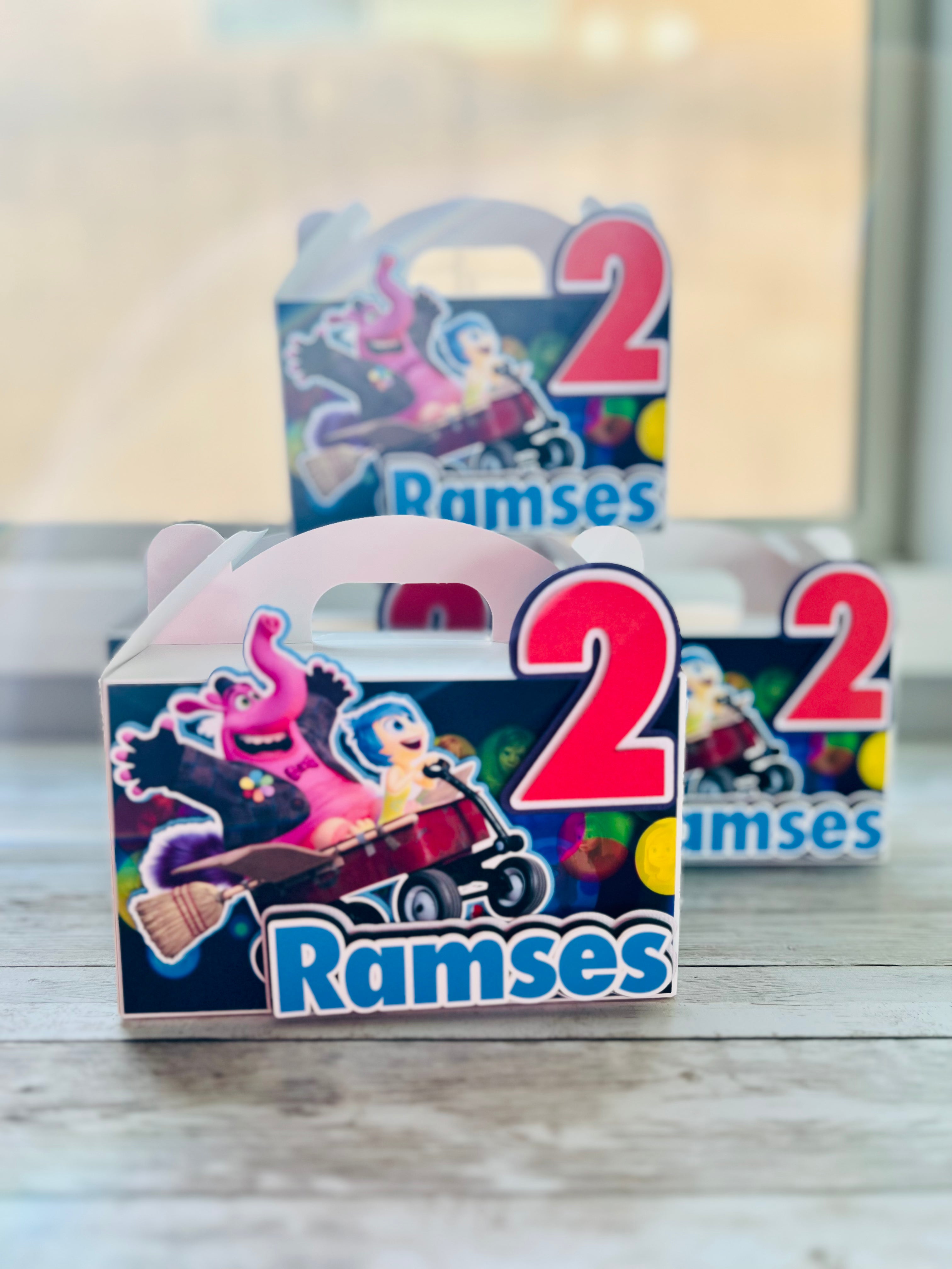 Inside Out Party Favor Boxes