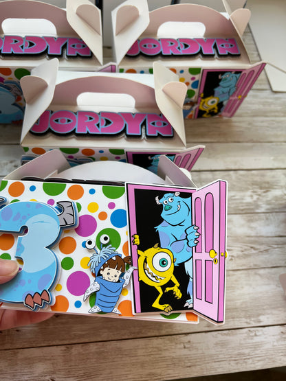 Monsters Inc Personalized Boxes