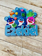 Baby Shark Cake Topper 