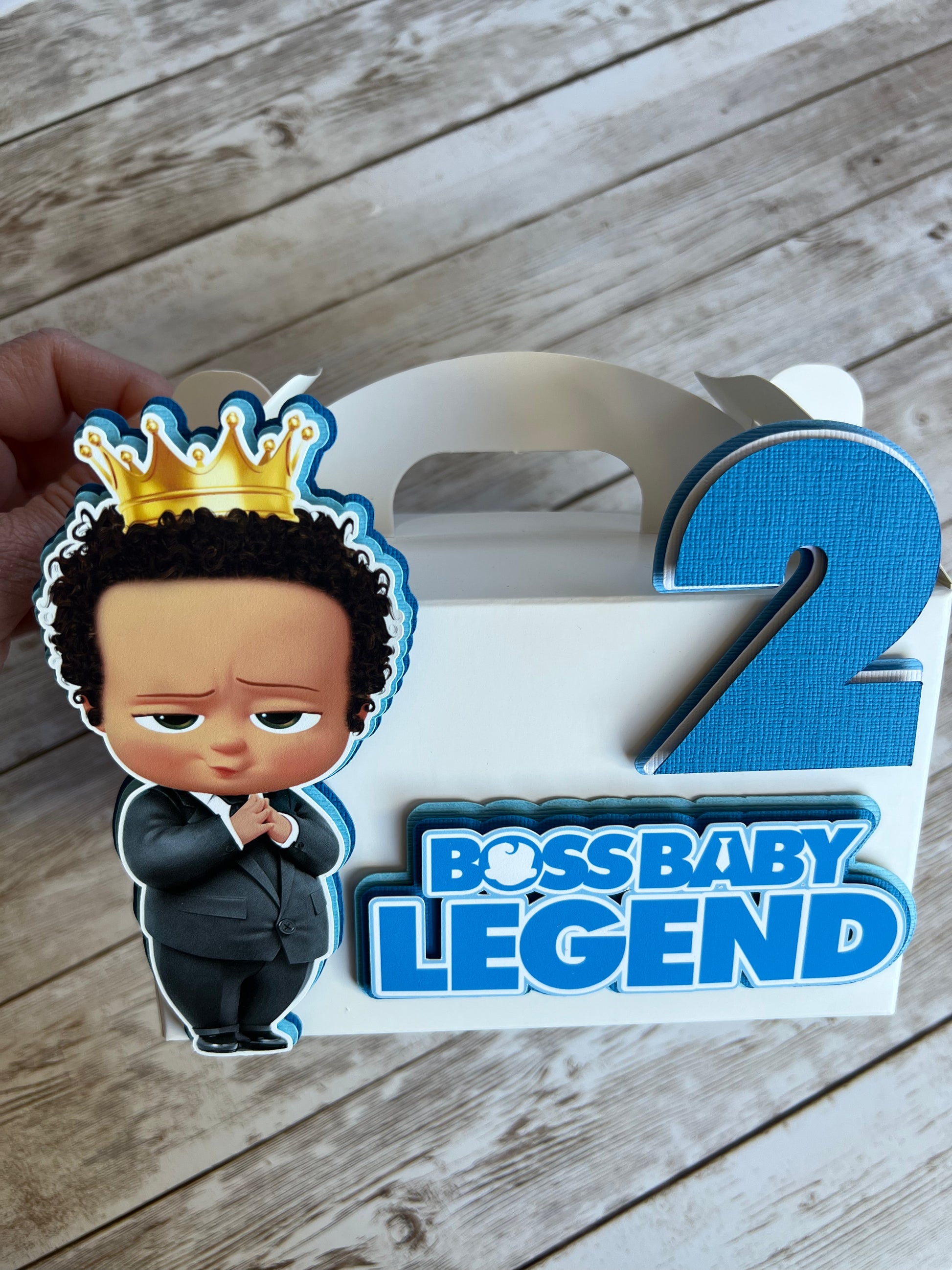 Boss Baby party favors 