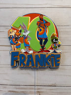 space jam cake topper