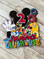 Mickey Mouse, Minnie Mouse cake topper