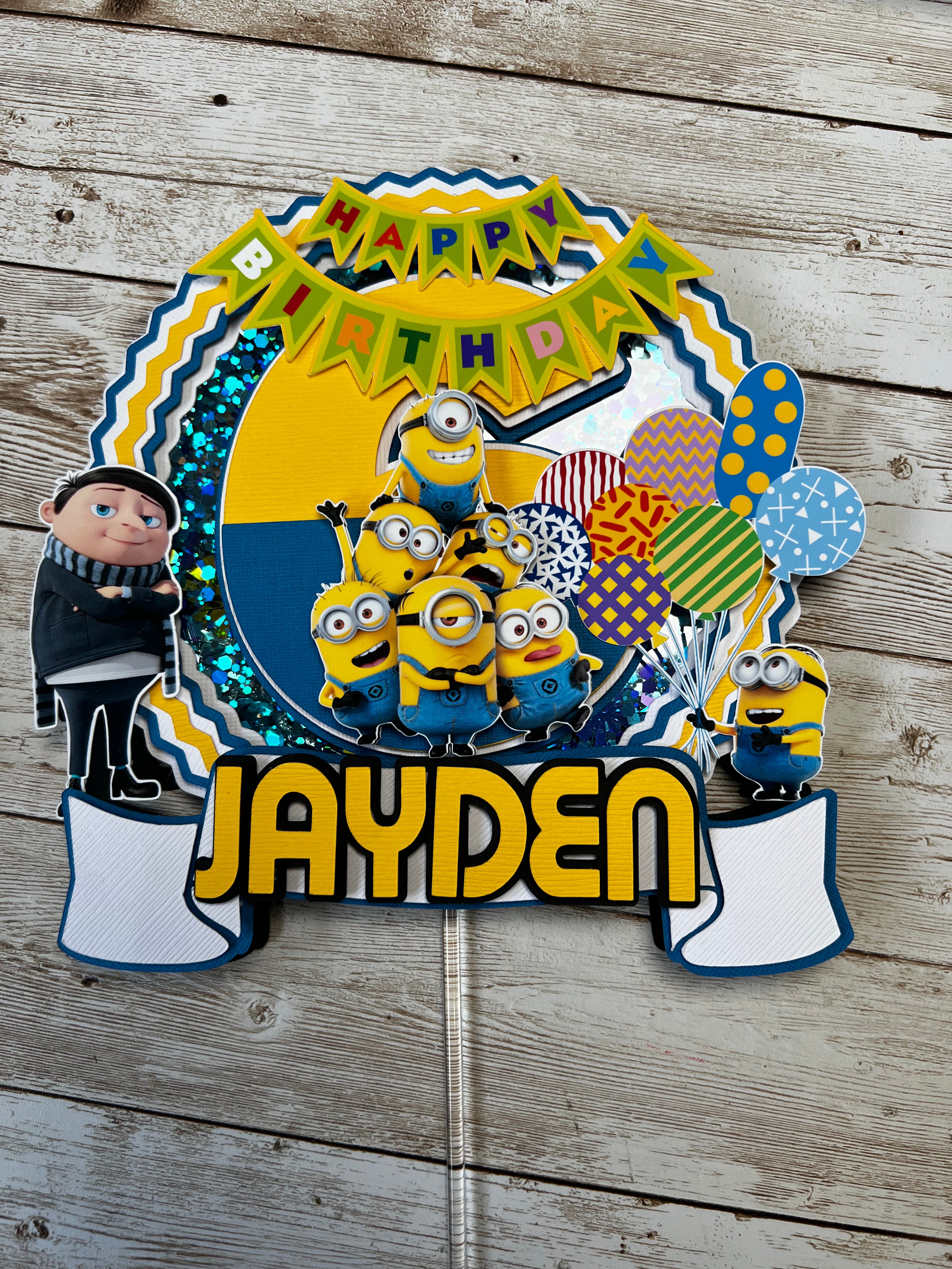 Minions Cake Topper