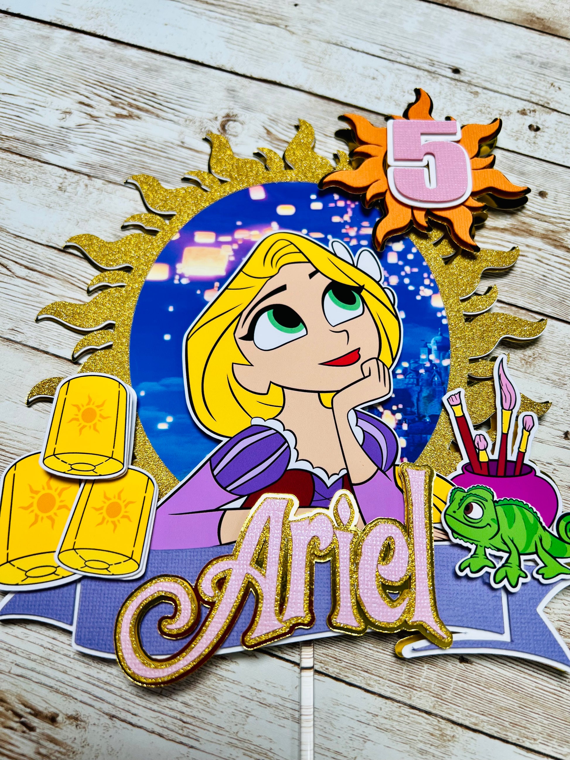 Tangled Cake Topper