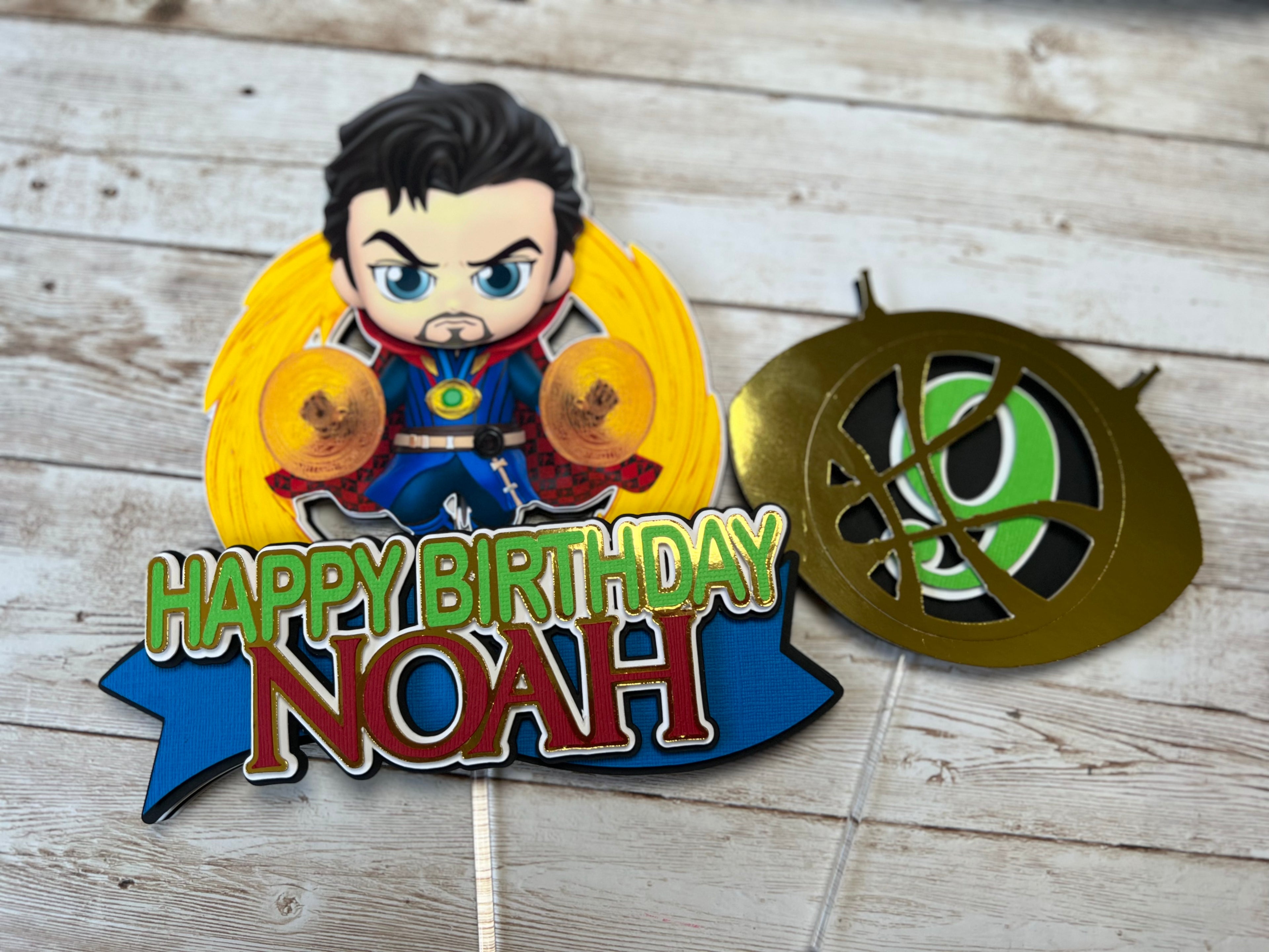 Super Hero Cake Topper