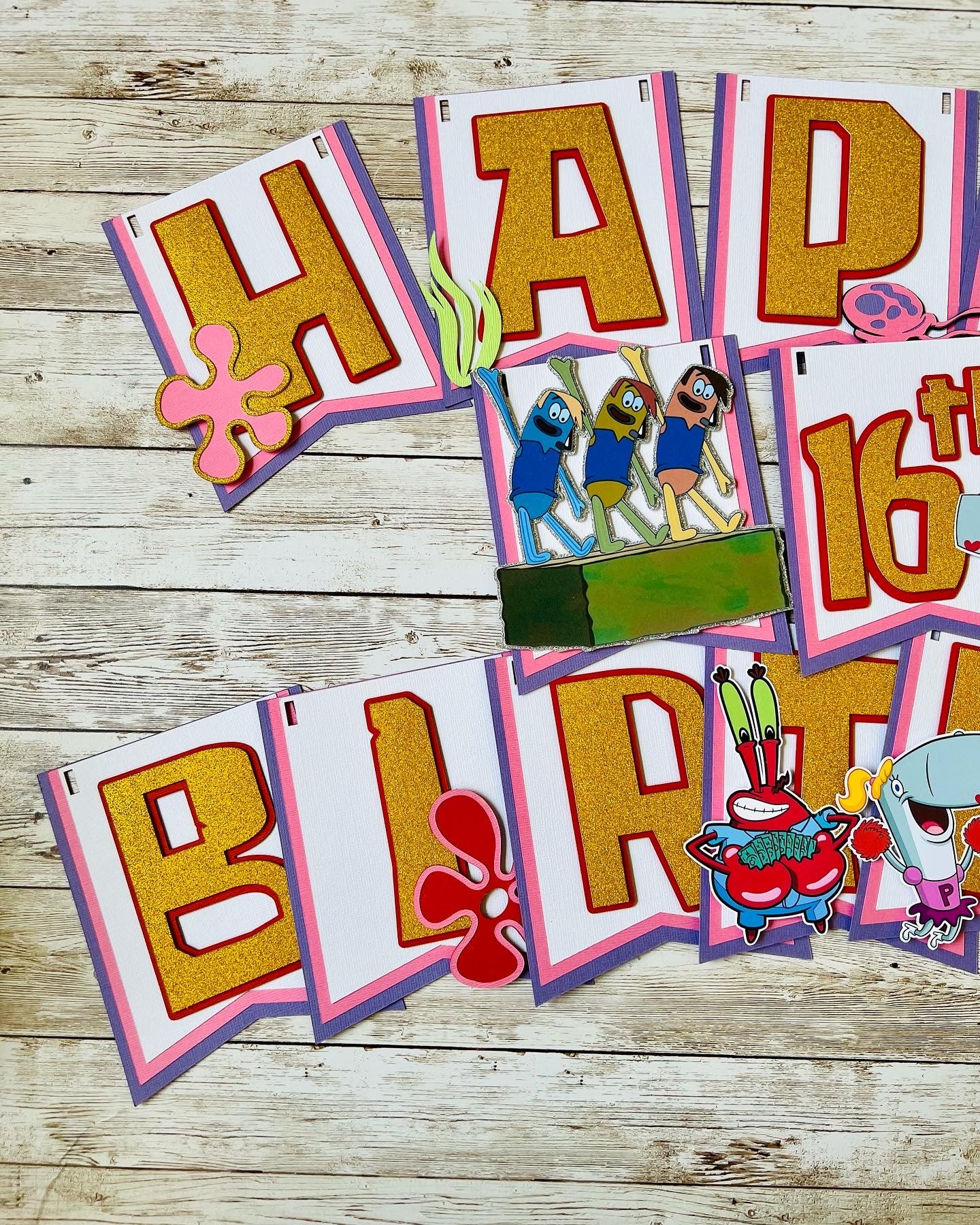 its all about you girl boys who cry birthday banner