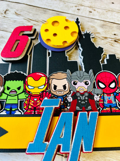 Avengers Cake topper