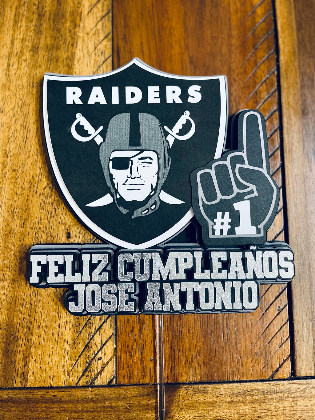 raiders centerpiece