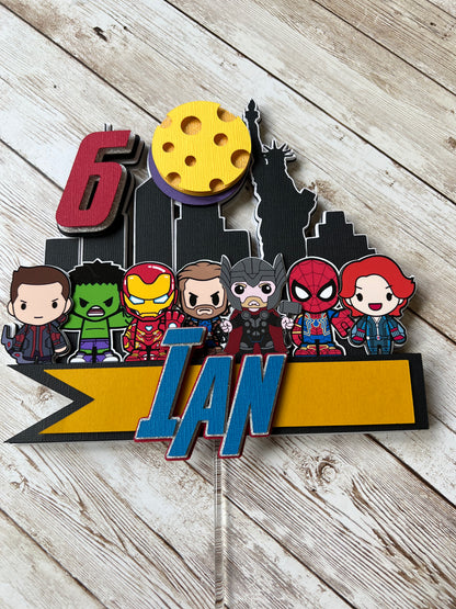 avengers Cake Topper