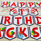 Dr Seuss cat in the hat birthday banner